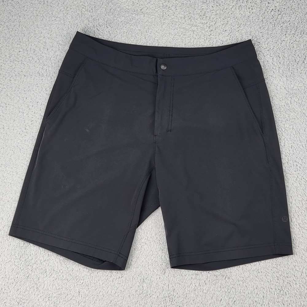 Lululemon Shorts Mens 32 Commission Classic Stretch Drawstring Pockets Athletic